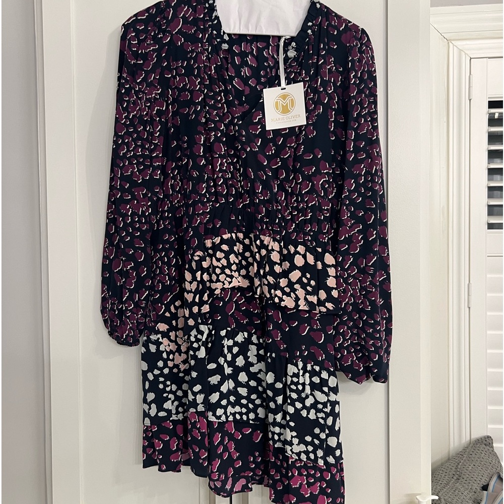 Marie Oliver Cheetah Charley Dress